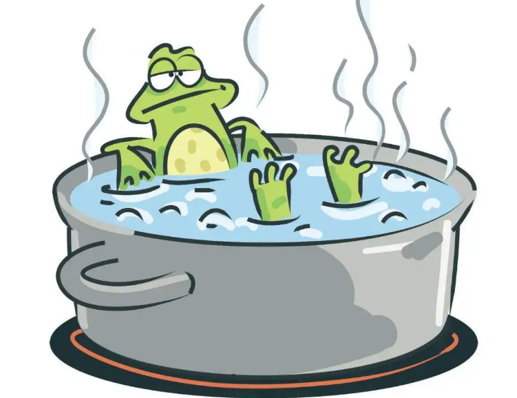 温水煮蛙(温水煮蛙的故事说明说明)
